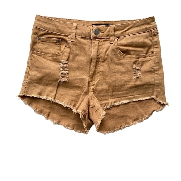 Harlow Shorts, Size 26, Tan - Picture 3 of 7